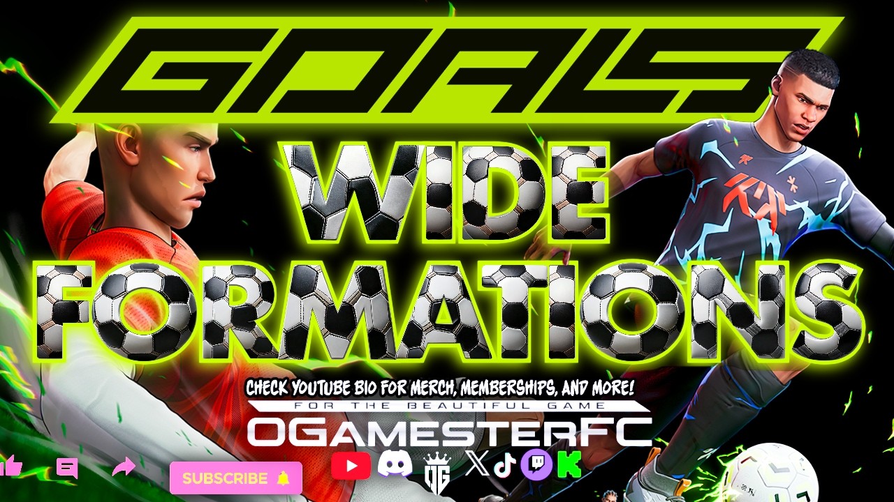 GOALS WIDE FORMATIONS GUIDE - 442/4222/4411/451