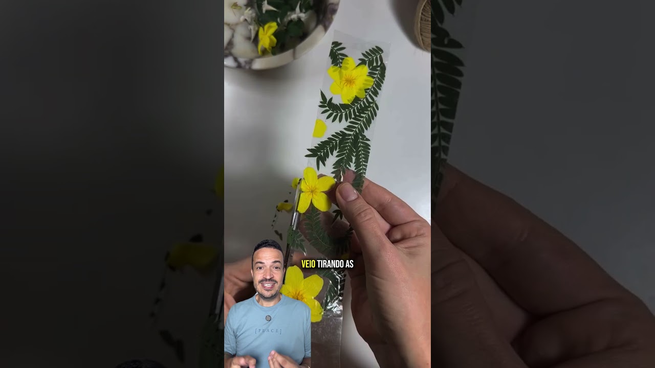 Marcador de livro mais bonito que você já viu! 