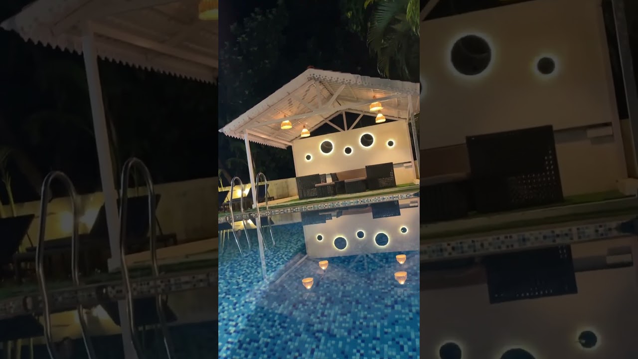 Private pool villa in Vagator ! Anjuna ! North Goa! #goa #viralvideo #villa #airbnb #viralshorts