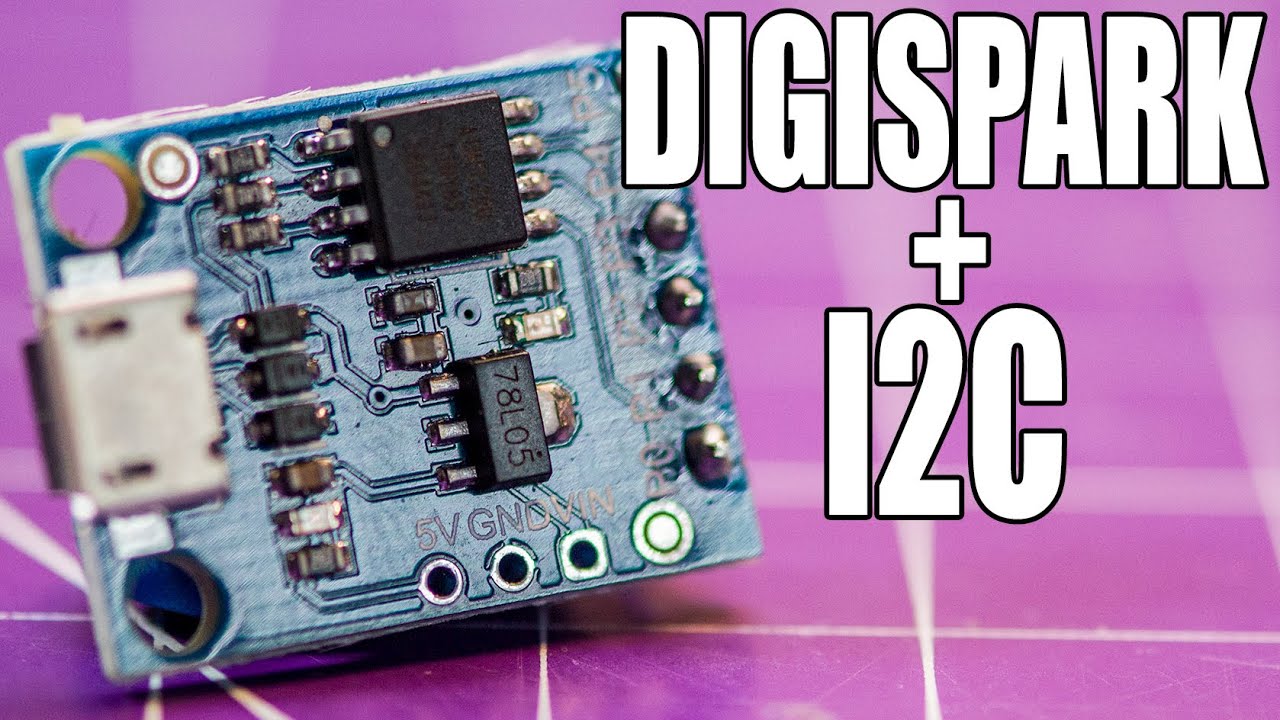 Using I2C With Digispark; Huge Functionality, Tiny Price
