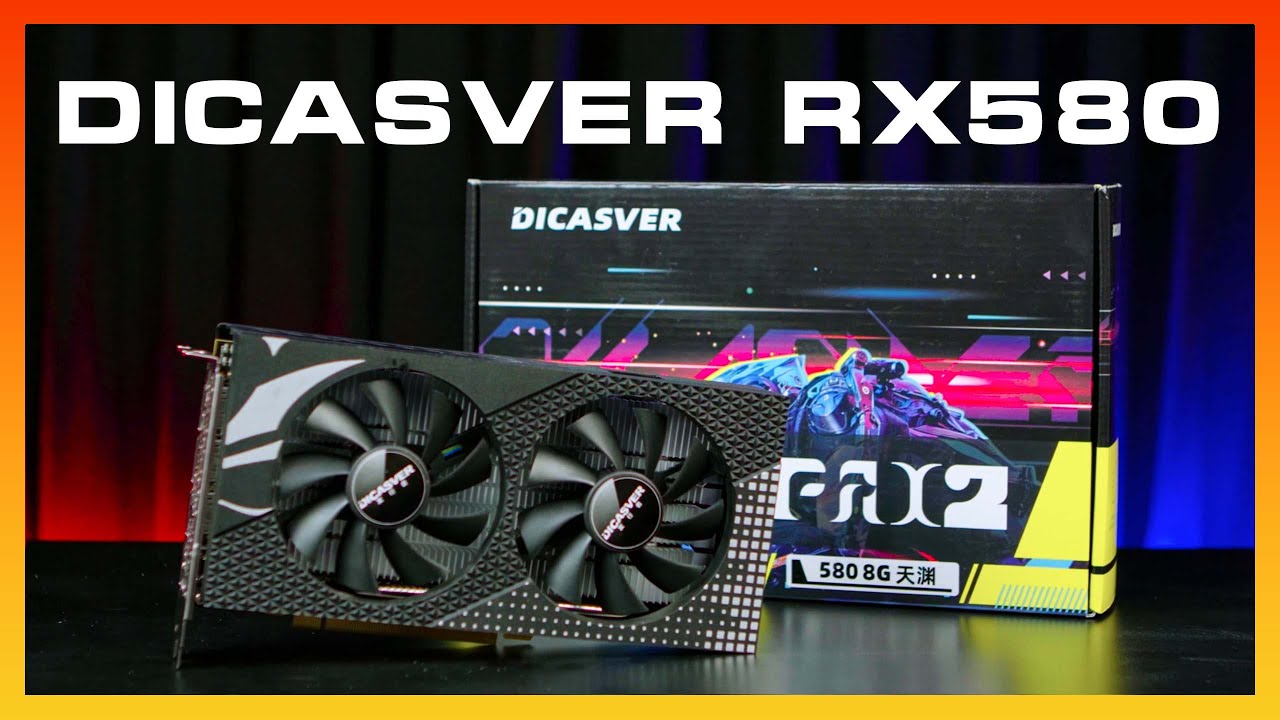 Trên tay Card đồ họa " Tàu " Dicasver RX580 8GB 2048SP - Dùng có Tốt ?