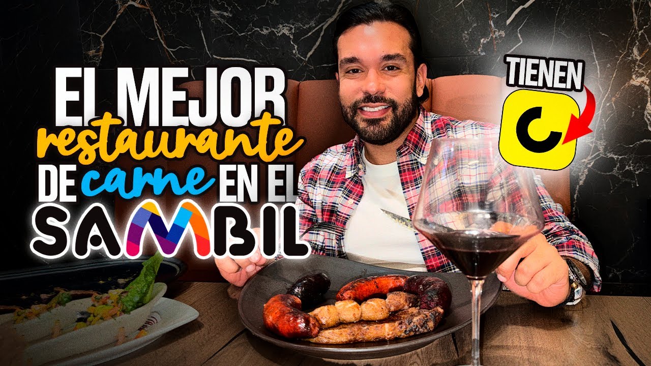 Probé una de las MEJORES carnes de Caracas en el Sambil 🥩🔥| Tibon Grill + Sala de Despecho🍸