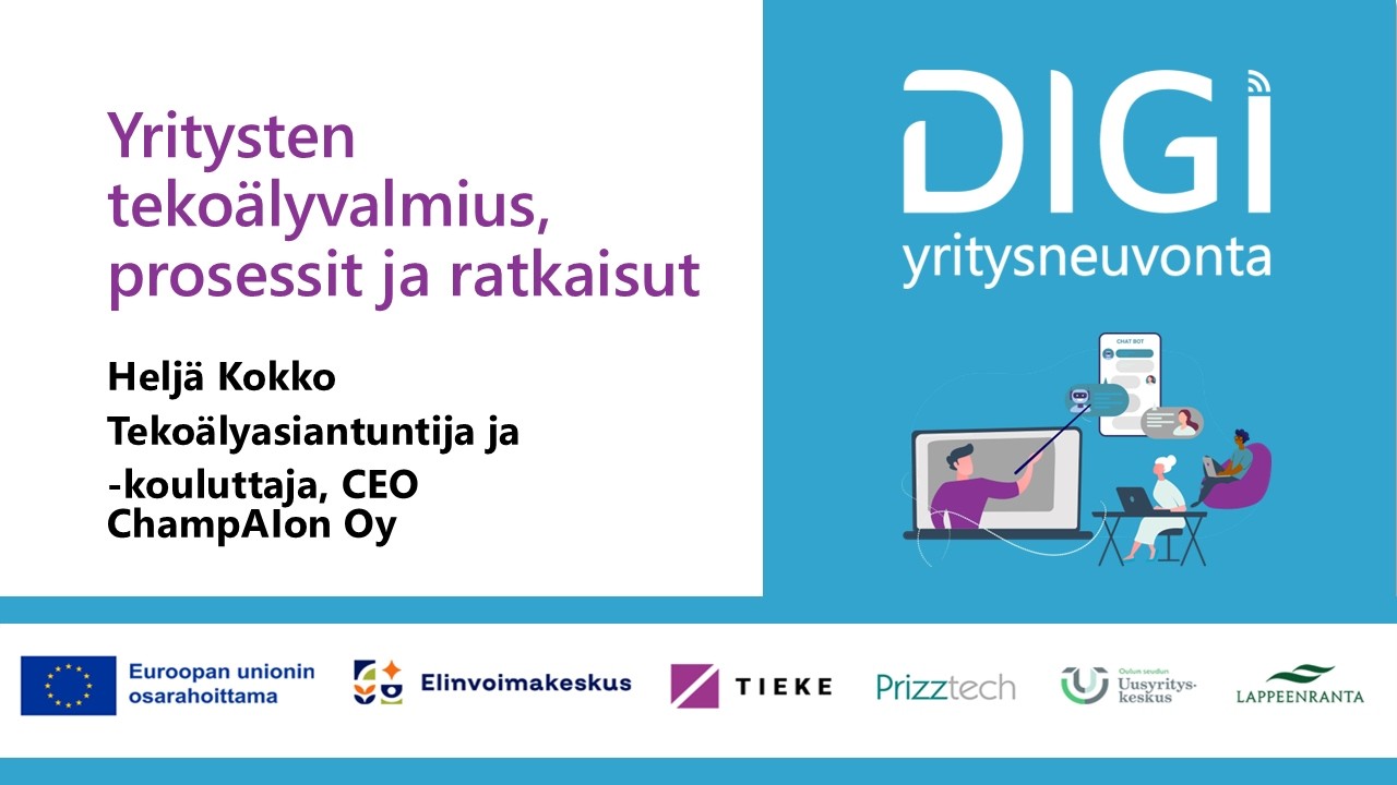 Miten tunnistaa yrityksen tekoälyvalmius ymmärtämällä prosessien & tekoälyratkaisujen välinen suhde?