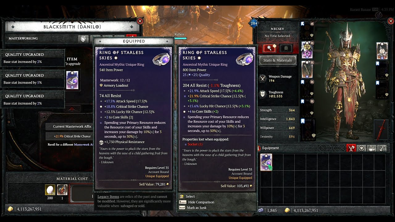 [暗黑4/Diablo 4] S11 死靈 測試召喚+血湧 1/2 - 永恆伺服 Eternal Server