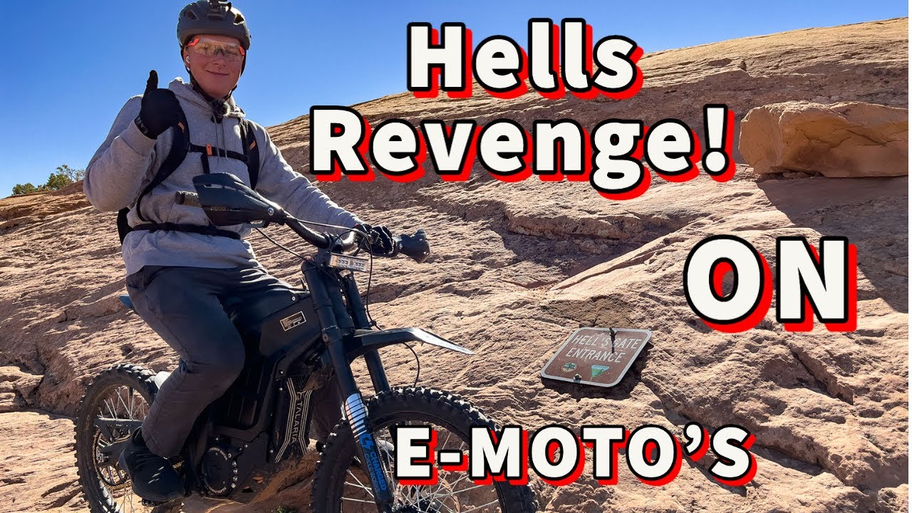 Hells Revenge On E-moto's #talaria #surron #moab