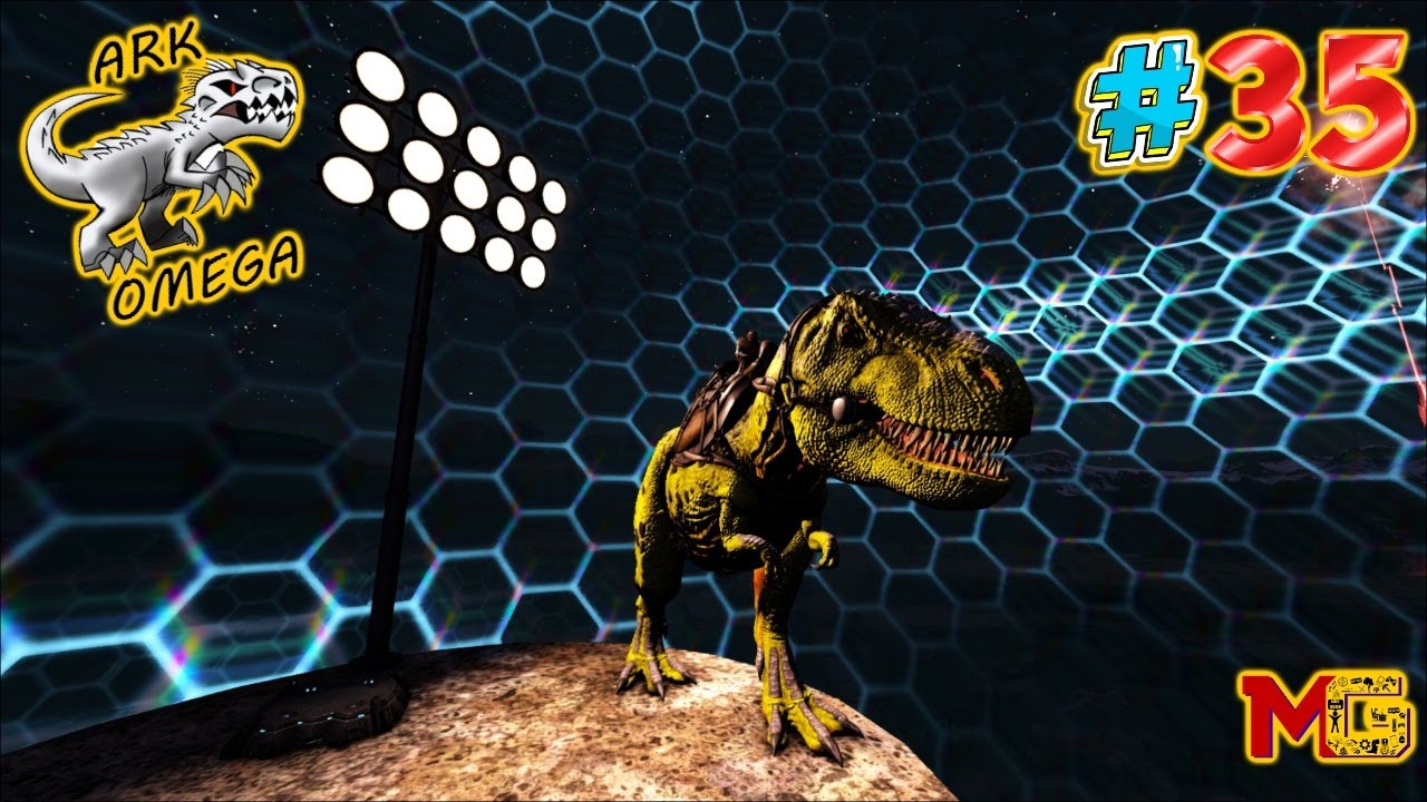 Ark Omega #35 Domamos Um Poderoso Water T-Rex @Darkdellus