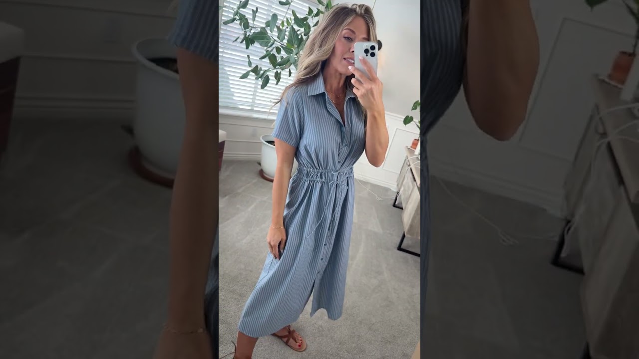 All Good Things Double Drawstring Dress