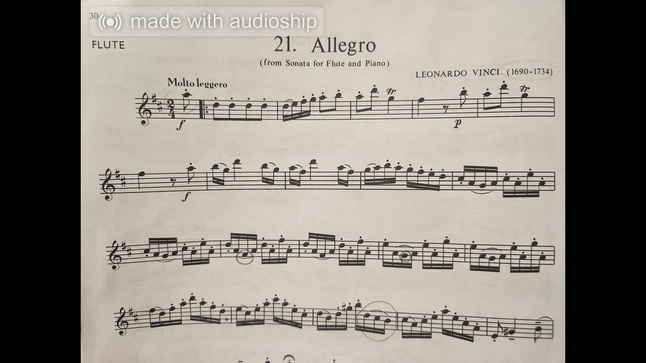 Solos for the Flute Player: 21.