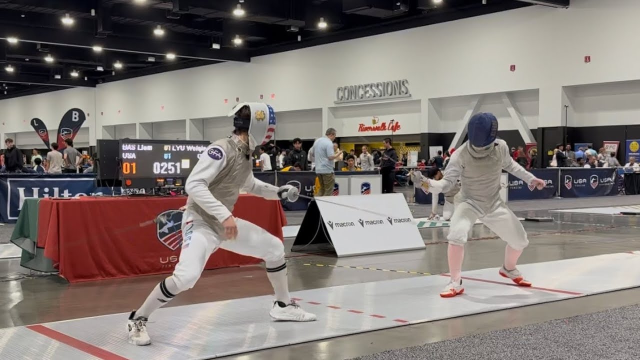 USA Summer Nationals 2025 JMF - L16 - Liam Bas USA vs Victor Lyu CHN