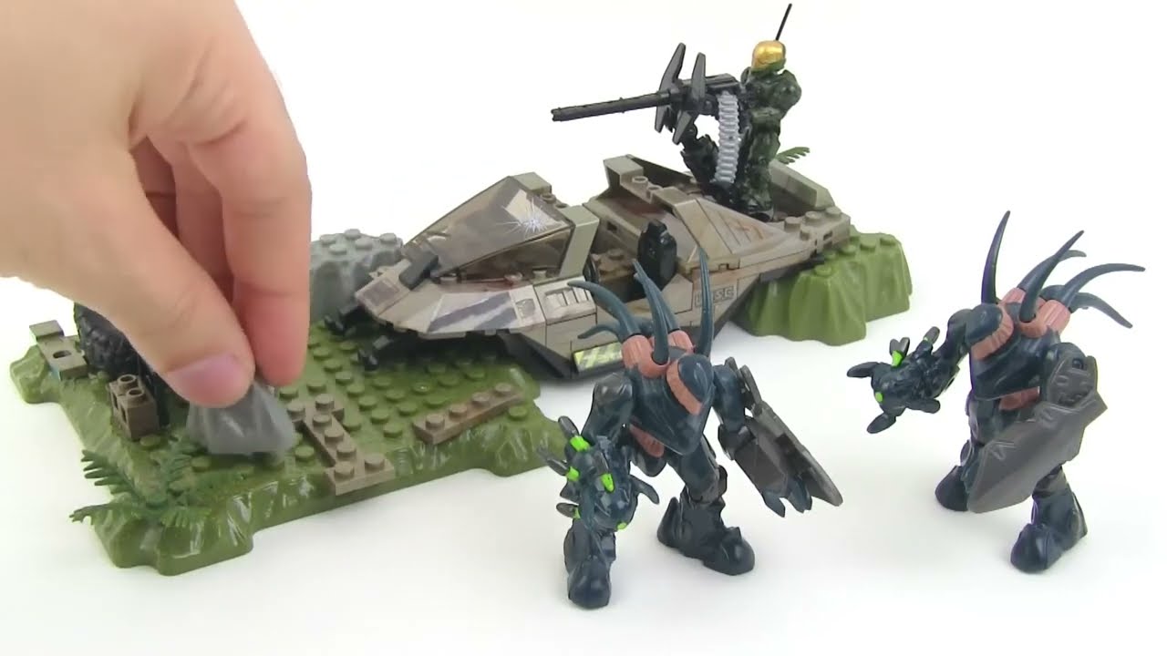 Обзор набора Mega Bloks Halo 96937 «Последний рубеж Евы»! 20130907