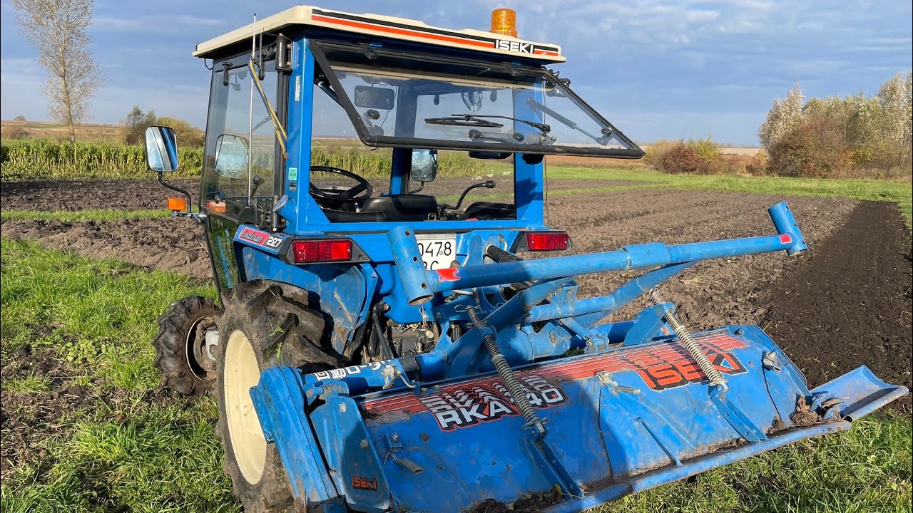 Правильне розташування ножів на фрезі Iseki RKA 140.