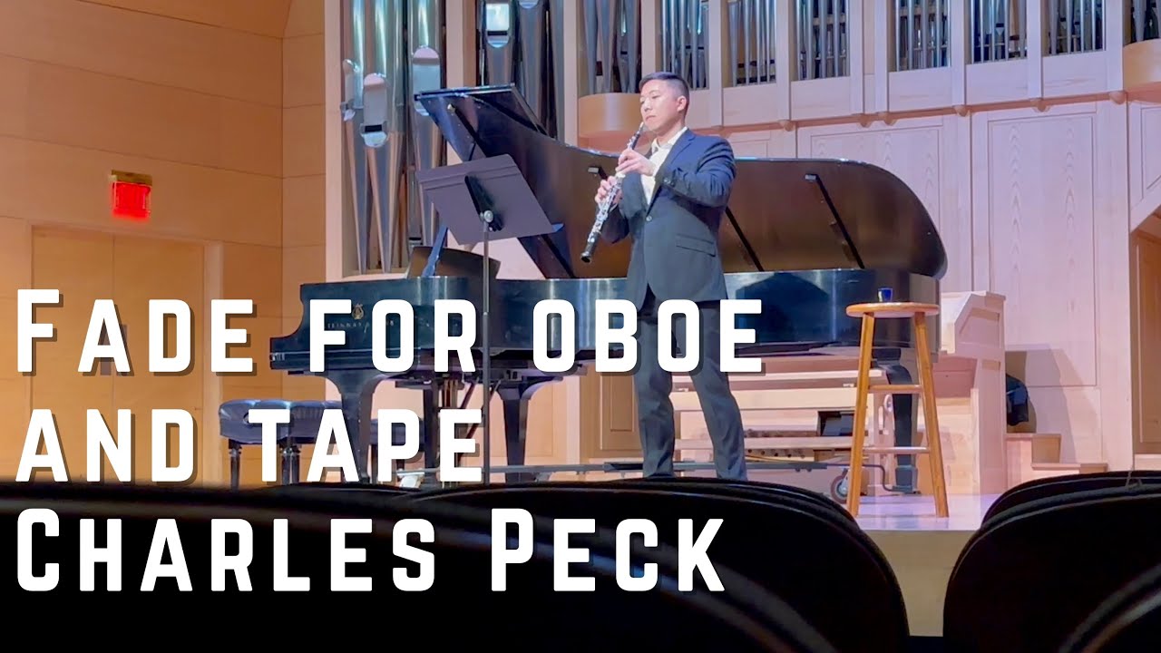 Fade for oboe and tape - Charles Peck