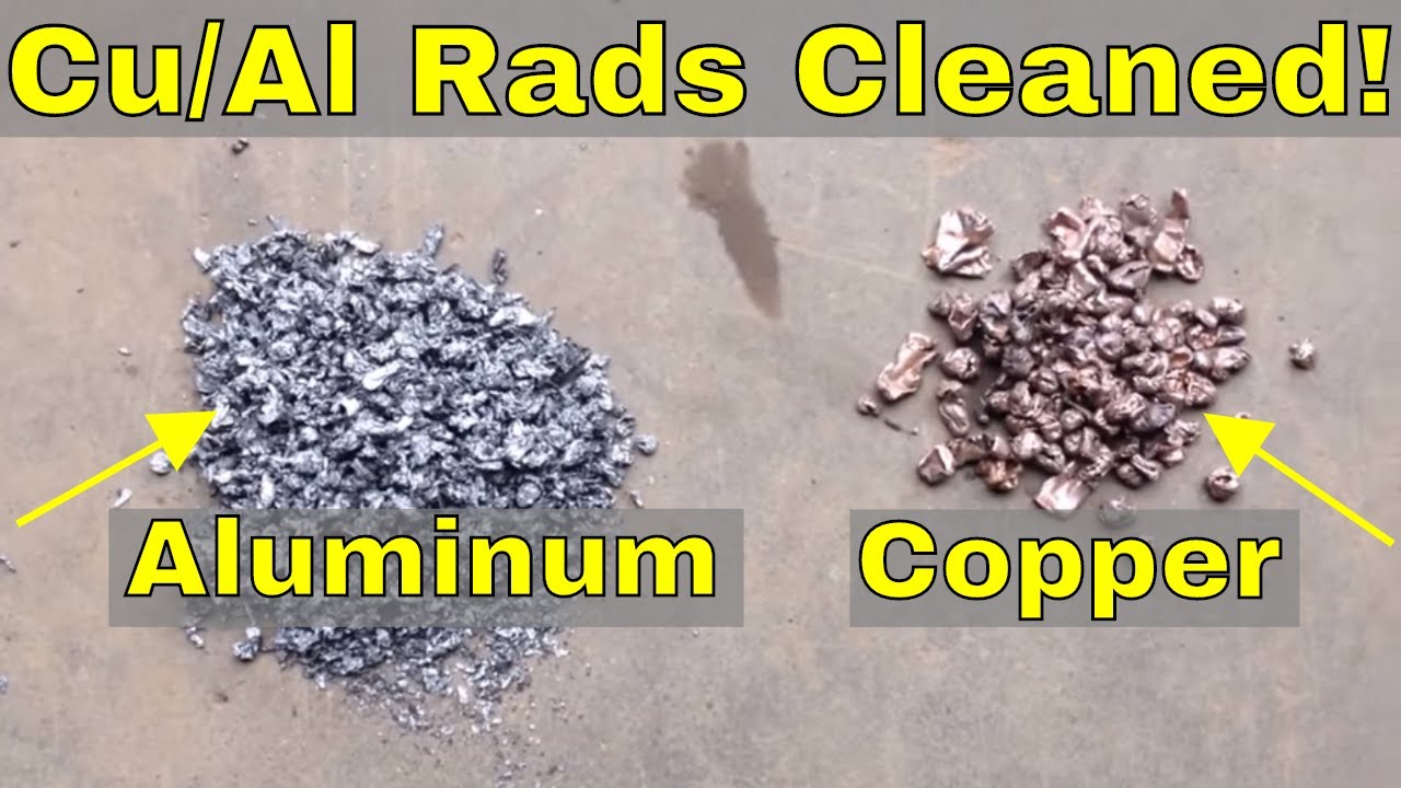Copper Aluminium Radiators Shredded For Clean Metal, Hammer Mill Crusher For Scrap Metal