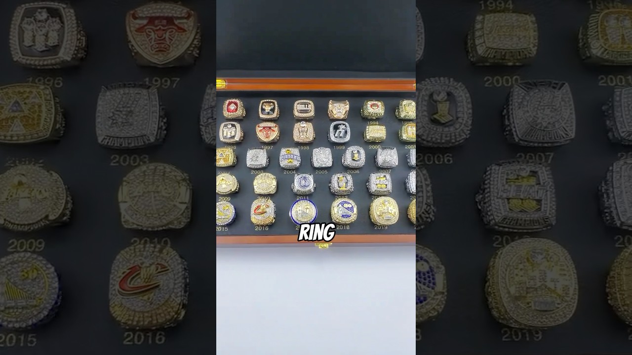 Have NBA Rings Gotten Any Better? 🤔 #nba #baskball