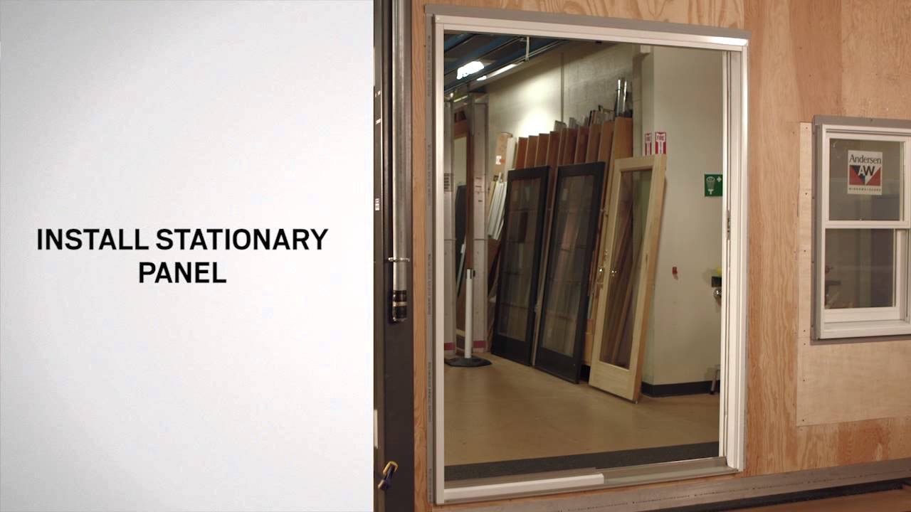 Replacing the Panels (Operating and Stationary) on 400 Series Gliding Patio Doors | Andersen Windows