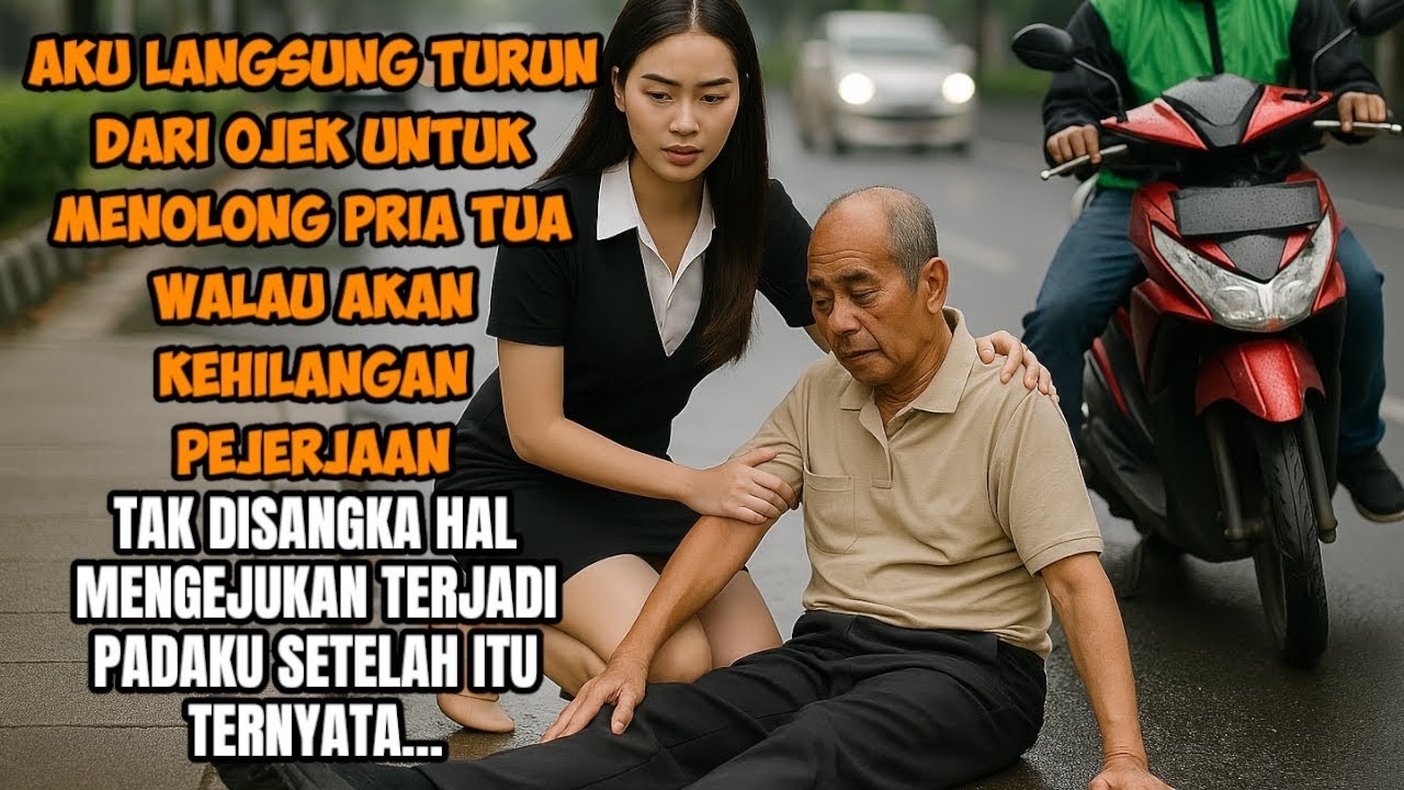 Gadis Desa Nekat Turun dari Ojek Demi Tolong Orang Pingsan, Tapi Tak Disangka, yang ditolong adalah
