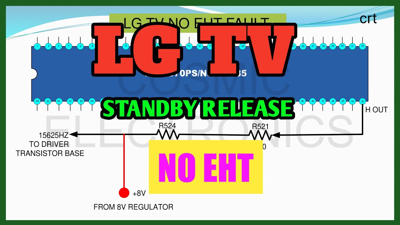 #Lgtv#No_eht.How to repair lg tv no eht fault.