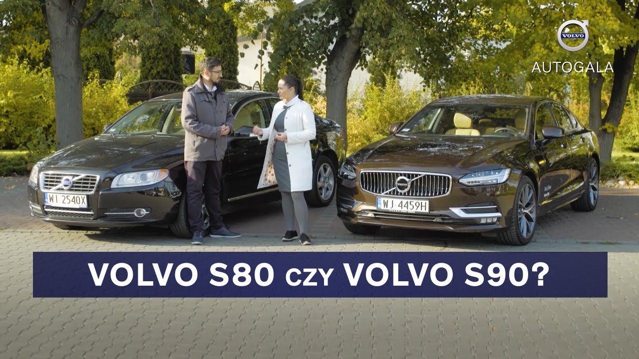 Por&oacute;wnanie Volvo S90 i Volvo S80 | Autogala Volvo