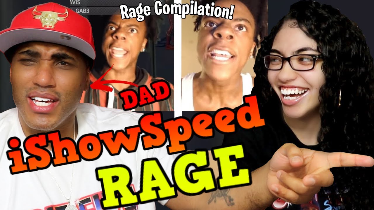 РЕАКЦИЯ МОГО ПАПА НА ПОДБОРКУ IShowSpeed ​​Rage! РЕАКЦИЯ