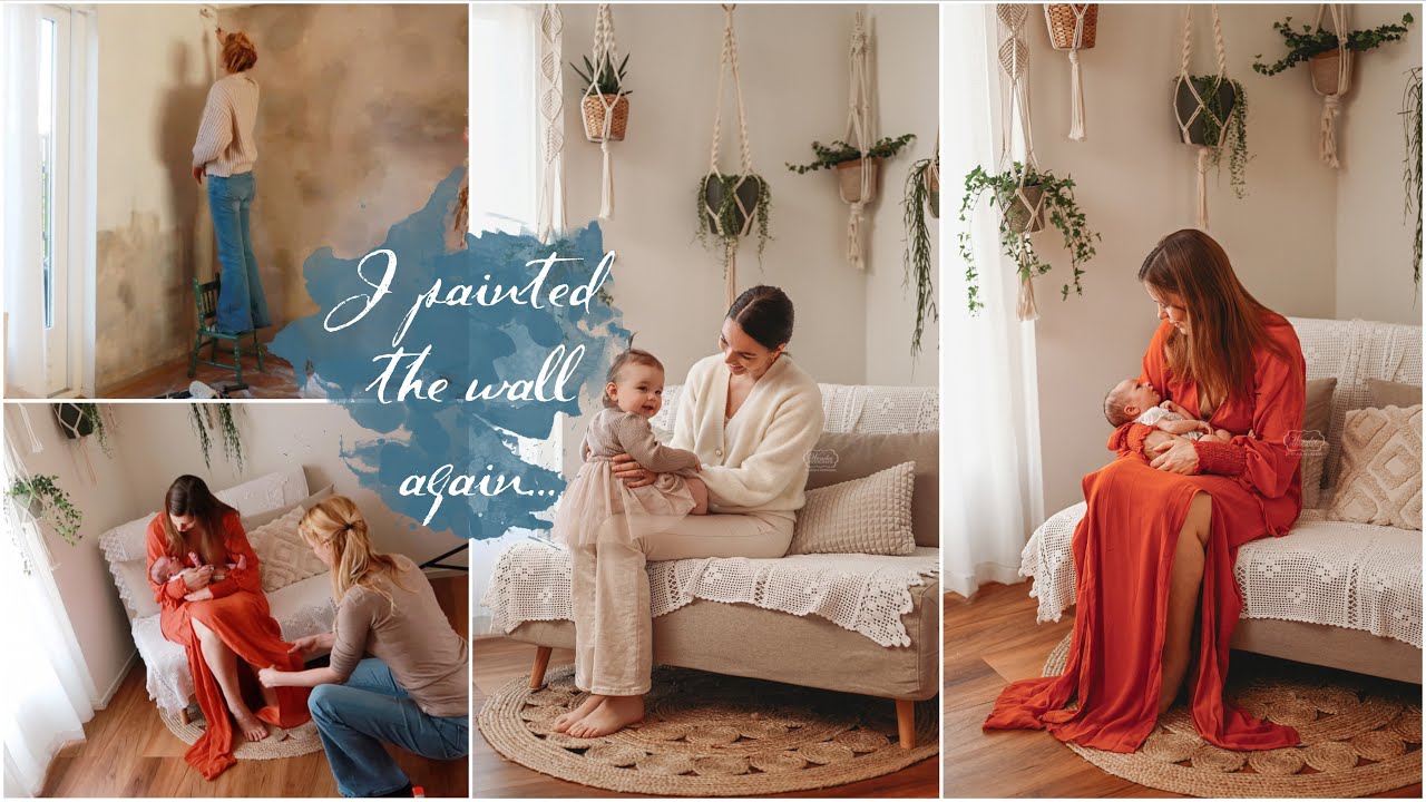 From a BOHEMIAN to a BOTANICAL photoshoot home DECOR - Low budget DIY