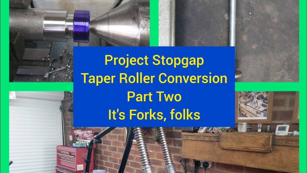 Project Stopgap Part Two -It's Forks, folks! BSA Bantam Trials/Trail Special
