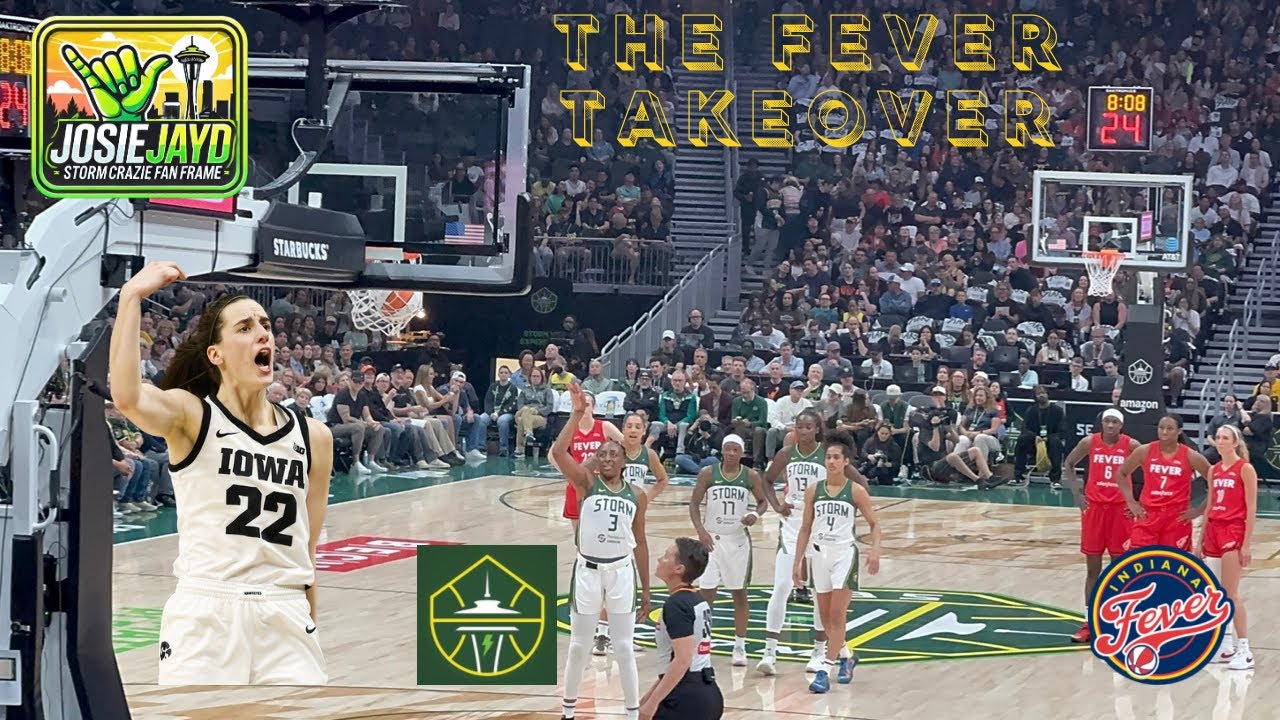 Caitlin Clark in Seattle! Storm commercial reaction