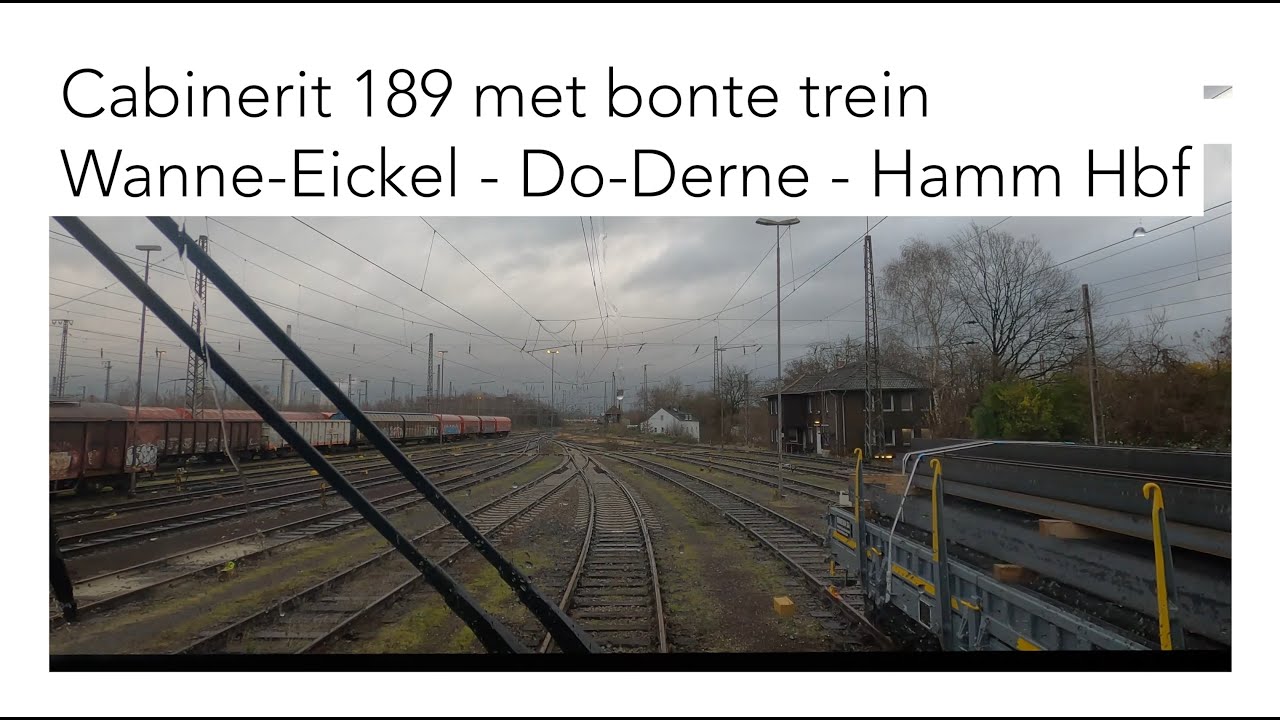 [4K] Wanne-Eickel via Dortmund Derne naar Hamm