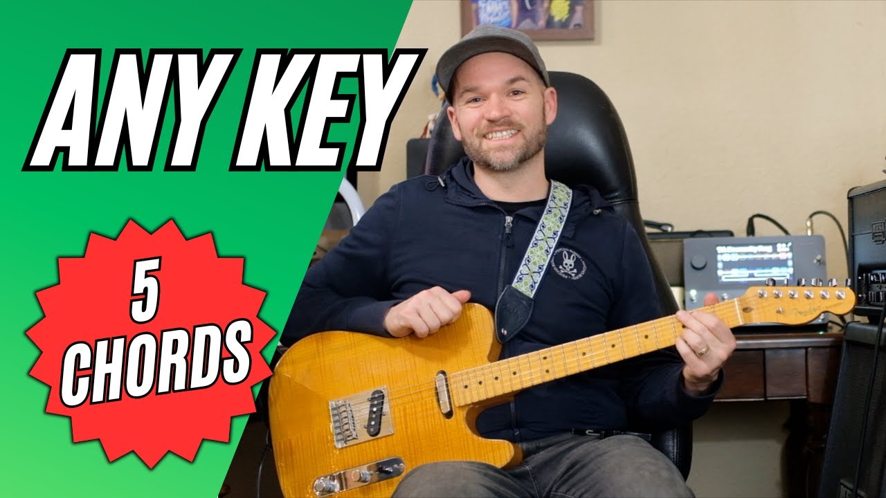 How To Play Silent Night In ANY Key (Just 5 Chords)
