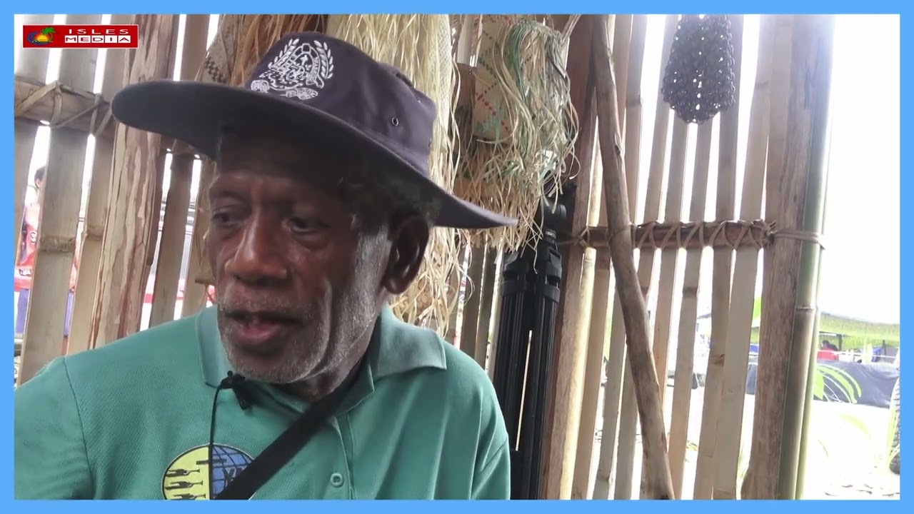 Art of Weaving | Billy Graham Basoa, a native of the Solomon Islands' Guadalcanal province