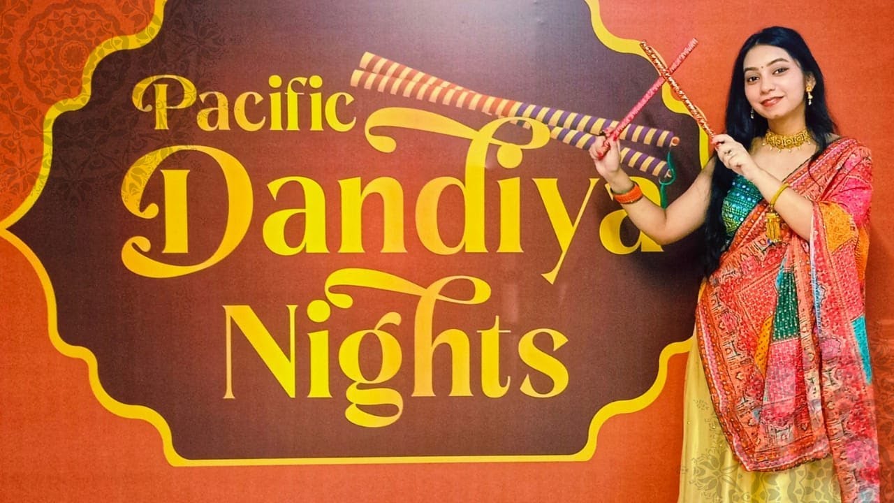 DANDIYA NIGHT 2025 😍 | Pacific Mall Delhi | Dandiya night in Delhi NCR | Navratri Special