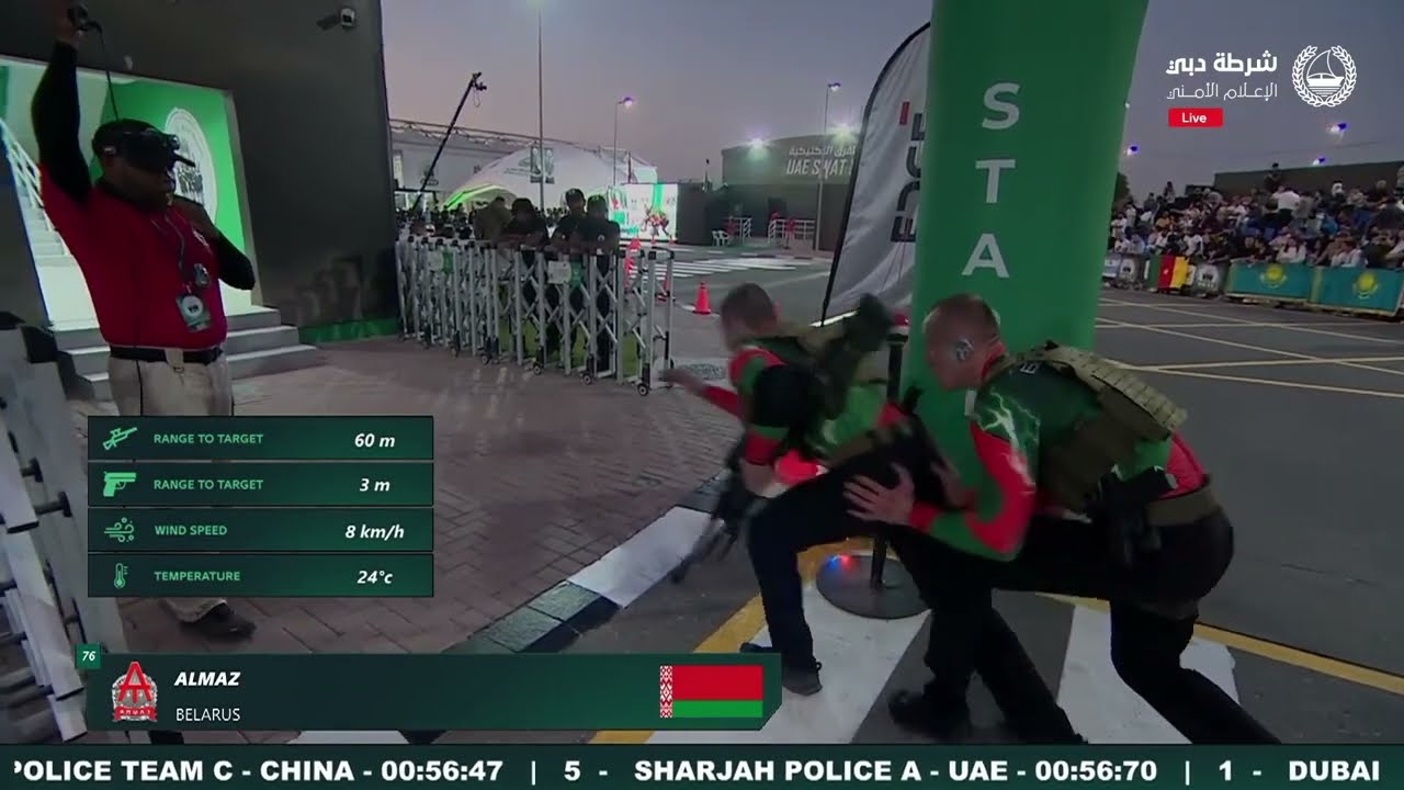 «Алмаз» в сердце пустыни: Итоги второго дня на UAE SWAT Challenge 2026