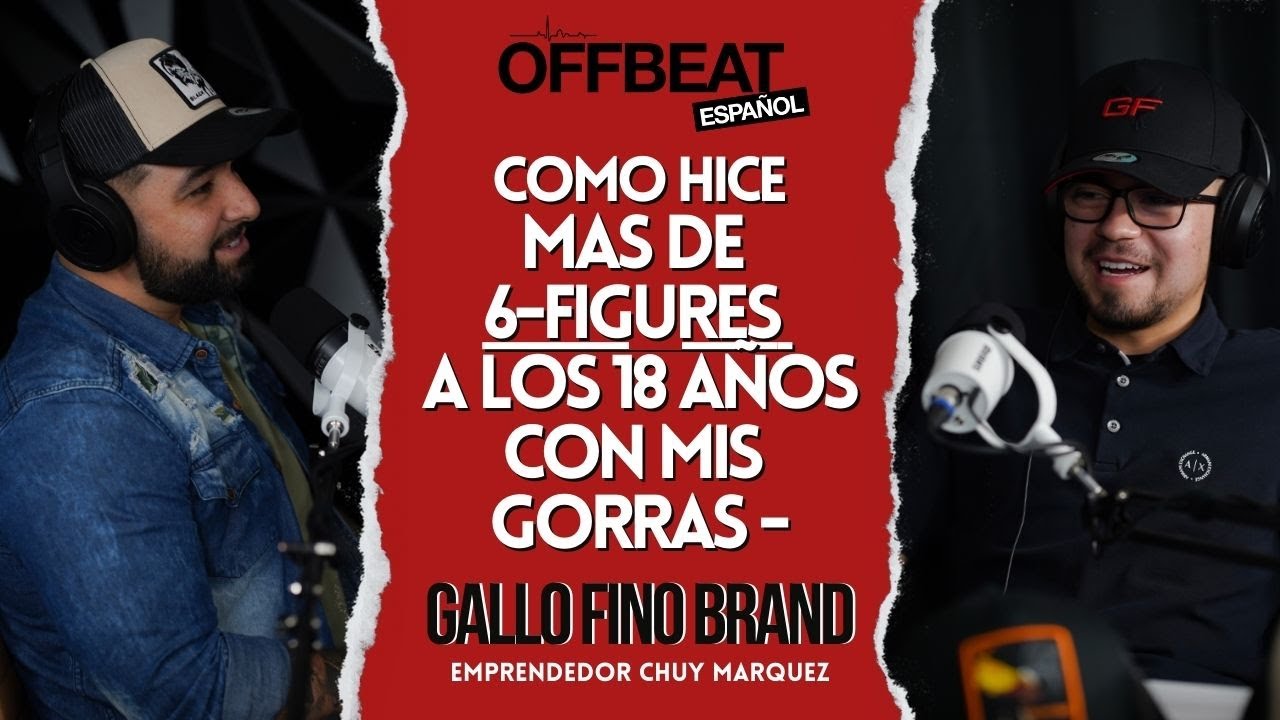 Cómo hice más de 6-Figures a los 18 años con mis gorras- Galló Fino Brand