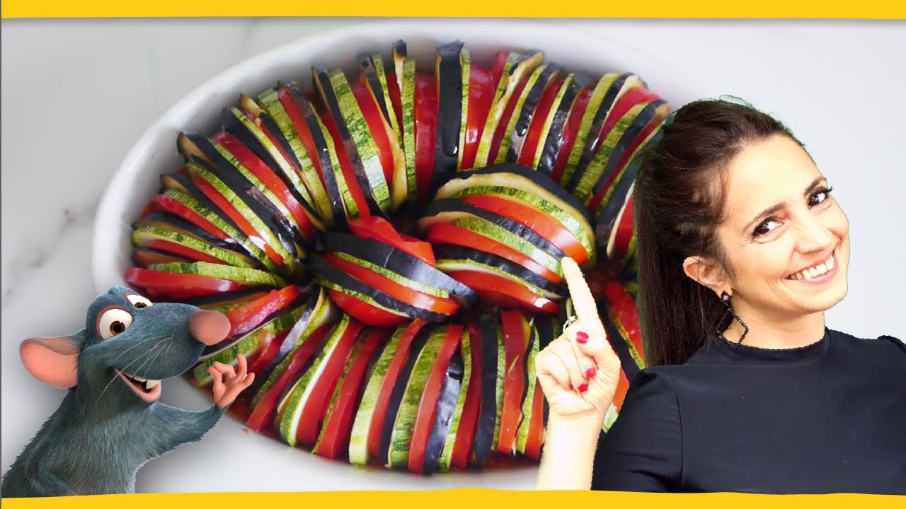 Receta de RATATOUILLE de la película! 🐭 🍅 🍆