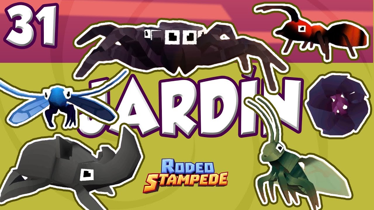 Rodeo Stampede: Sky Zoo Safari #31 | INSECTOS GIGANTES - JARDÍN | Gameplay Español
