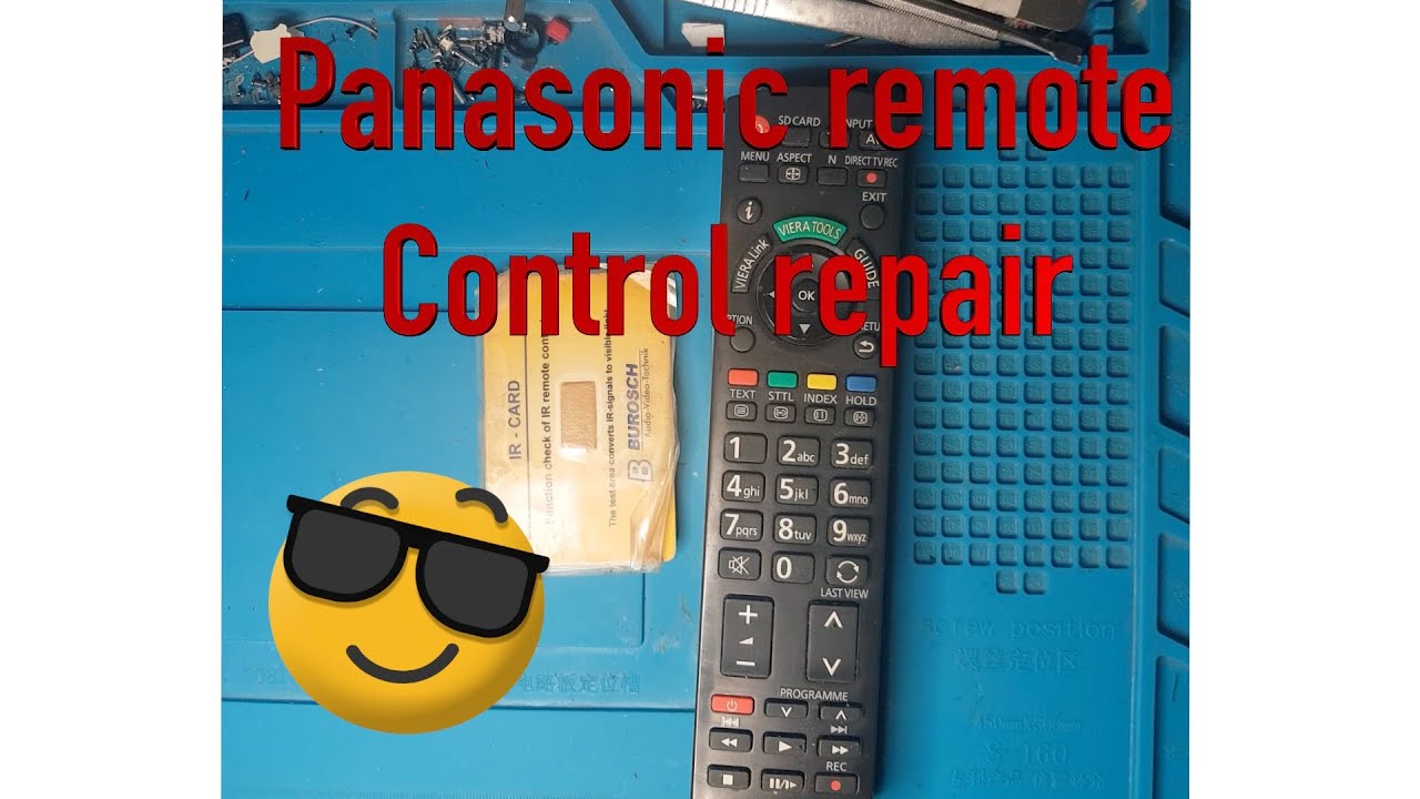 Panasonic remote control repair