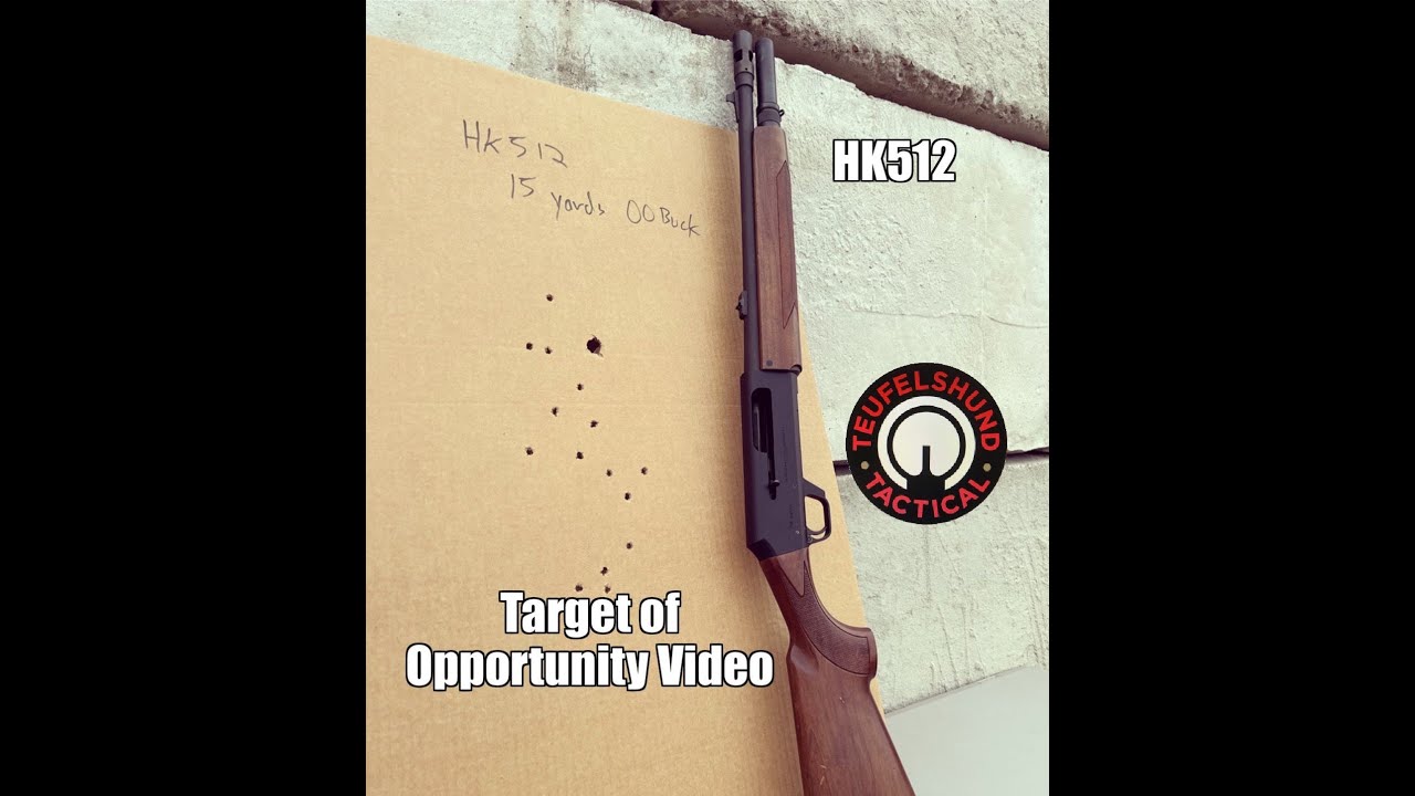 HK512 Range Target of Opportunity Video