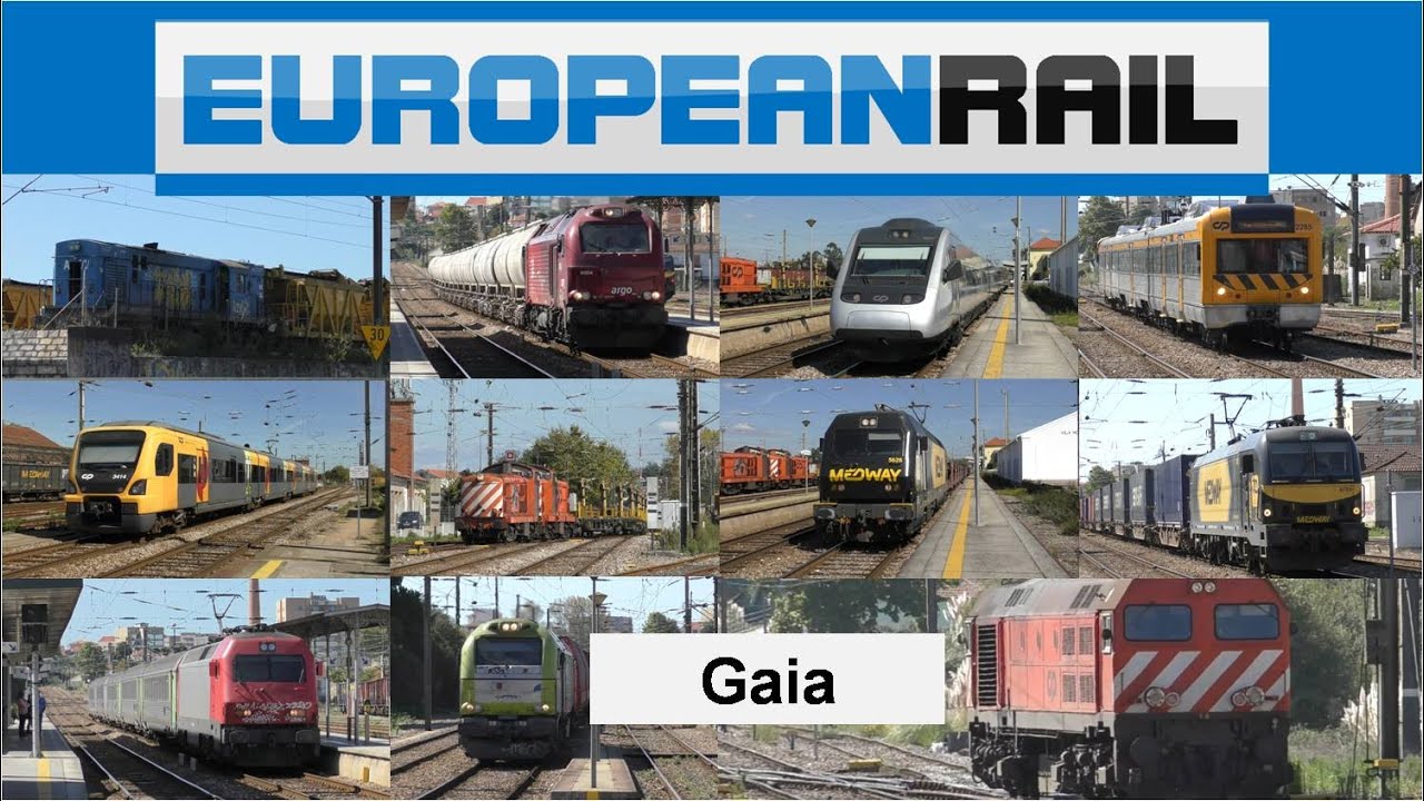 Estação de Vila Nova de Gaia - Comboios de Portugal, Takargo, Captrain & MEDWAY Trains