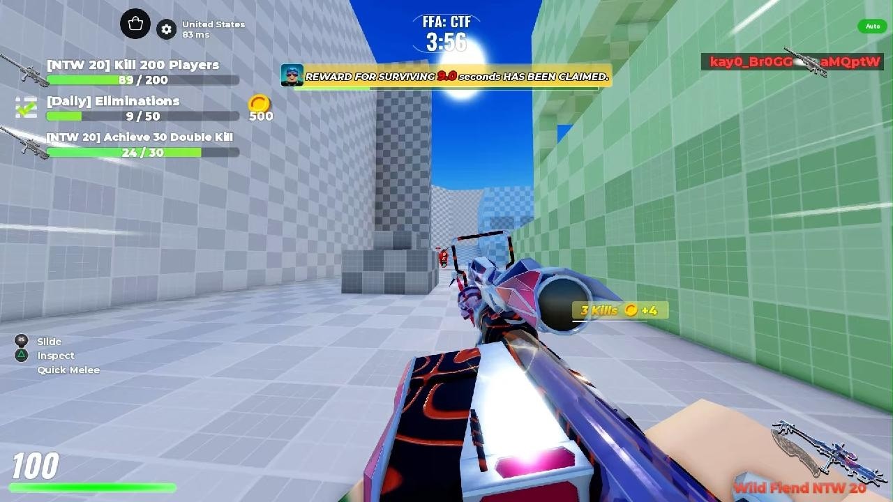 best controller settings in roblox sniper arena