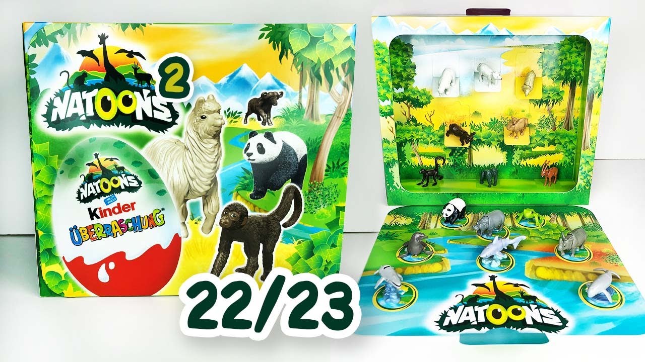 NEW KINDER SURPRISE NATOONS 2 VD 22/23 | VD 2022/2023 | Киндер Сюрприз НАТУНС 2 КОЛЛЕКЦИЯ 2022