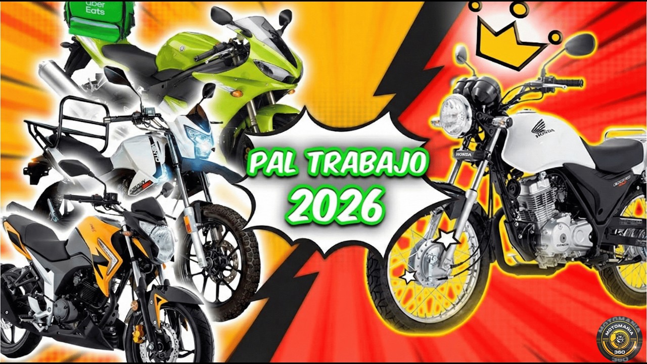 Las 10 Mejores Motos para Uber Eats y Delivery en 2026: ¡Recupera tu inversión ya!