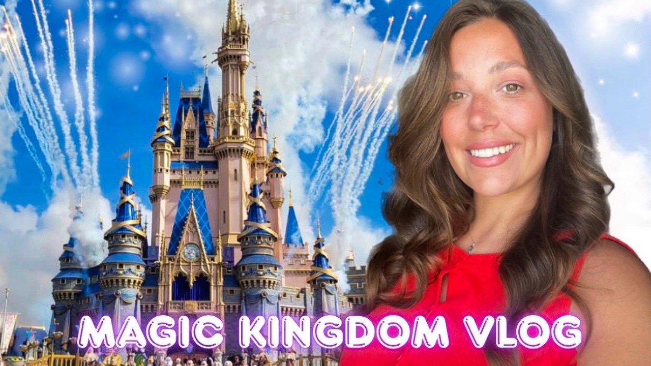 DISNEY WORLD VLOG | Magic Kingdom & Crystal Palace