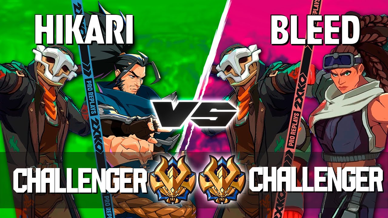 2XKO ▰ HIKARI (Yasuo-Ekko) vs BLEED (Ekko-Illaoi) ▰ 2XKO Pro level replays
