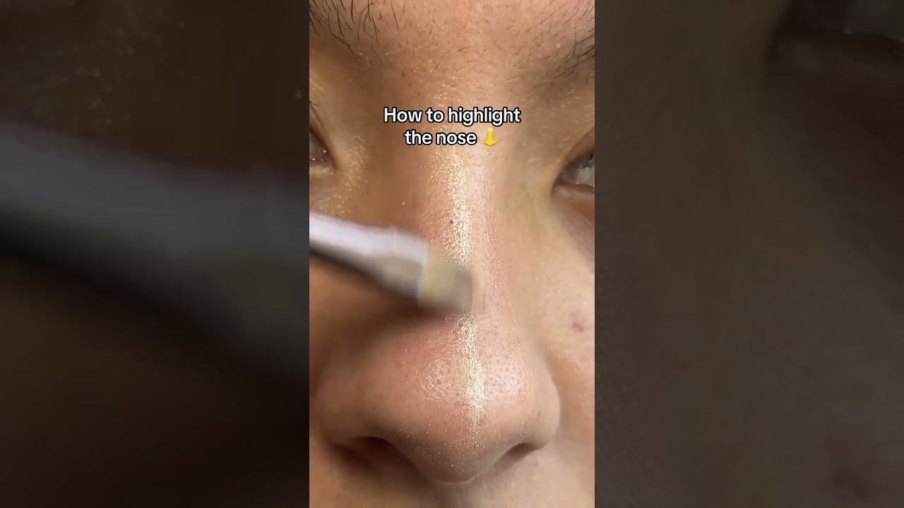 How to apply nose highlight! 