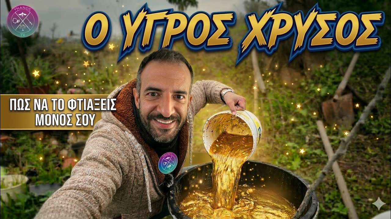 💰ΥΓΡΟΣ ΧΡΥΣΟΣ! Ποιός είναι;  και Πώς να το Φτιάξεις; Ένας Πολύτιμος σύμμαχος, το Υγρό λίπασμα!