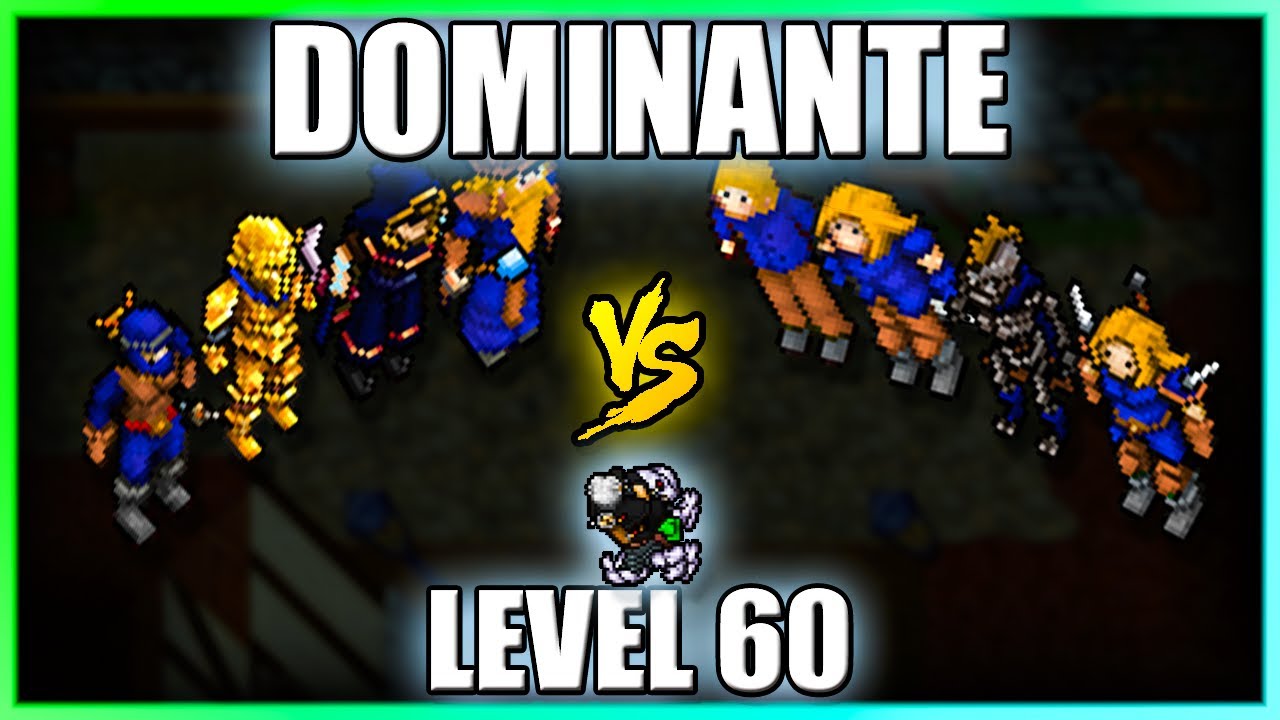 LEVEL 60 DANDO BAILE na GUILD DOMINANTE de FEROBRA [TIBIA PK]