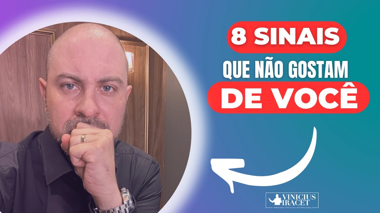 8 sinais de que alguém secretamente não gosta de você - INVEJA E CIÚME @ViniciusIracet