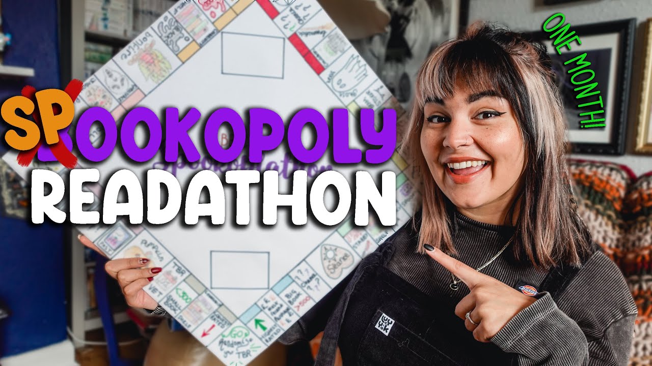 OCTOBER BOOKOPOLY READATHON ANNOUNCEMENT 🎲 #Bookoplathon 🎲 2024