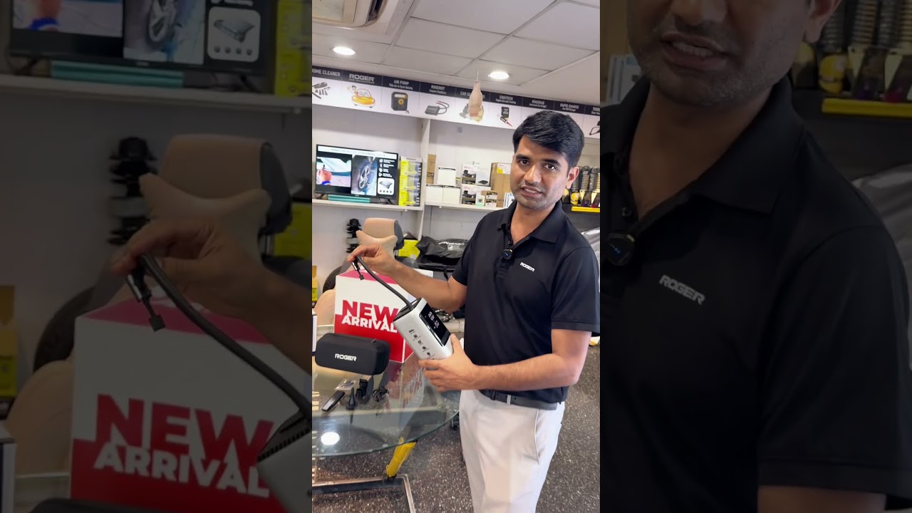 Roger's 6-in-1 Multifunctional Car Jump Starter 🚗