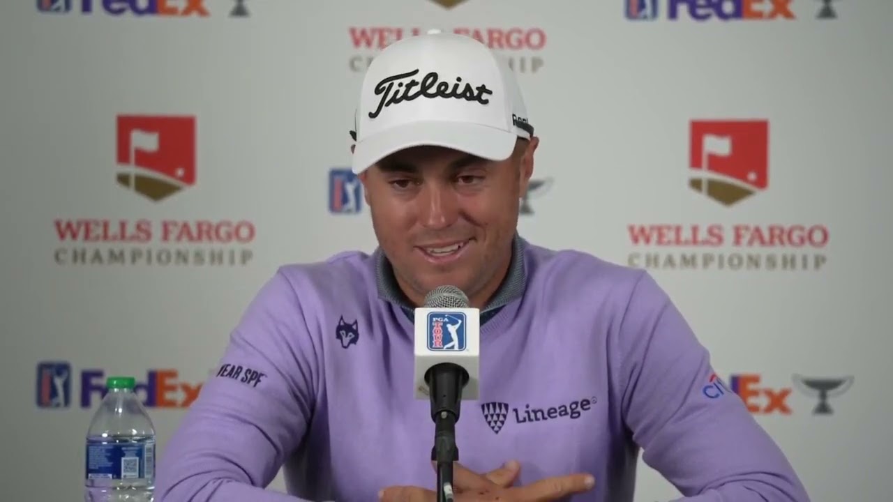 Justin Thomas Tuesday Press Conference 2023 Wells Fargo Championship &copy; PGA Tour