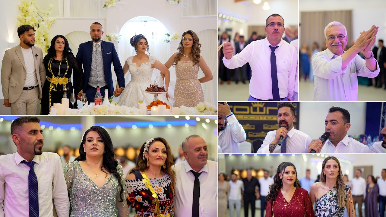 Vindar Hizny 2023 || Sami & Renna Part 01 Kurdische Hochzeit || ڤـيندار حـزني رقص كردي